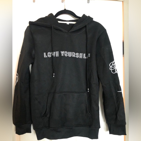 BTS hoodie, NWOT -- Love Yourself - Picture 1 of 6